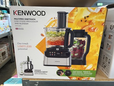 Lot 1132 - Kenwood Multi-Pro one touch 2-in-1 food...