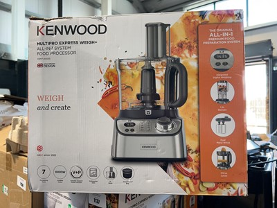 Lot 1135 - Kenwood Multi-Pro one touch 2-in-1 food...