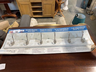 Lot 1382 - Birdrock hook rail in white