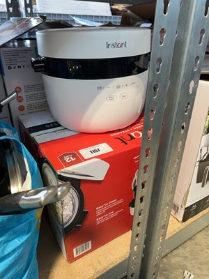 Lot 1157 - 2 Instant rice cookers and steamers, 1 boxed...