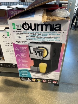 Lot 1161 - Gourmia automatic soft serve ice cream and...
