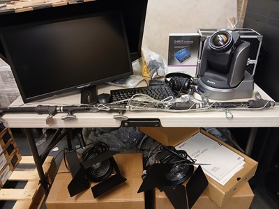 Lot 1 - ReadyCam broadcast system with a Sony BRC-H900...