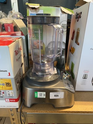 Lot 1171 - Unboxed Kenwood food processor/blender...