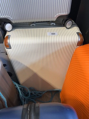 Lot 1252 - Swiss Military suitcase in cream