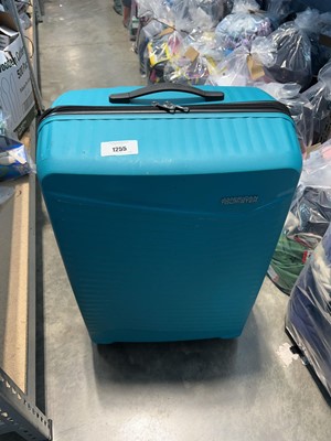 Lot 1255 - American Tourister suitcase with Swiss...
