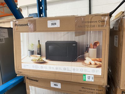 Lot 2020 - Panasonic NN-ST22QB digital microwave oven in...