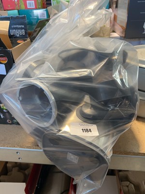 Lot 1184 - Bag containing a qty of food processor and...