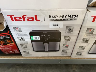 Lot 1198 - Boxed Tefal Easy Fry Mega digital air fryer