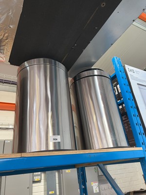 Lot 2034 - 2 Sensible Eco Living 45L stainless steel...