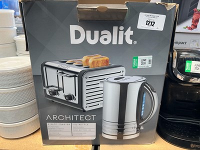 Lot 1212 - Boxed Dualit toaster