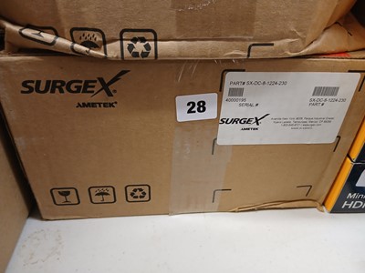 Lot 28 - Surgex SX-DC-8-1224-230 AC/DC surge protection...