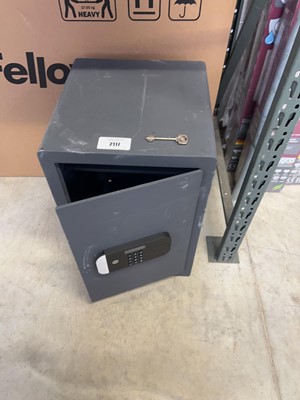 Lot 2117 - Yale digital coded safe with key