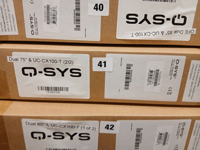Lot 41 - Q-sys system power amp SPA2-200-UK