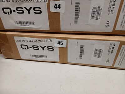 Lot 45 - Q-sys system power amp SPA2-200-UK