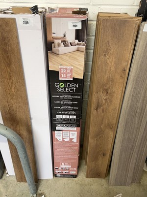 Lot 2131 - 5 packs of Golden Select SPC Rigid Core vinyl...