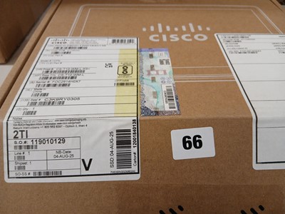 Lot 66 - Cisco room navigator monitor with table stand,...