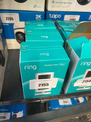Lot 2155 - 3 Ring outdoor cameras
