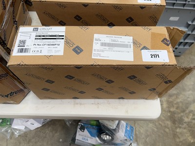 Lot 2171 - Boxed BG surface mounted dual RCD 10 way...