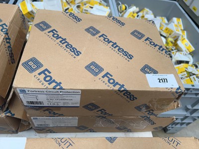 Lot 2177 - 2 BG Fortress Circuit Protection 8 way metal...