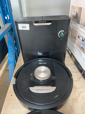 Lot 2075 - Sharp Power Detect robotic vacuum cleaner and...