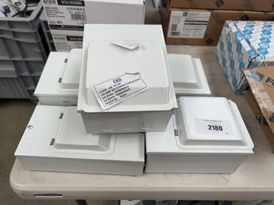 Lot 2180 - 5 unboxed Axiom metal enclosures