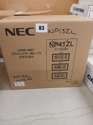Lot 83 - NEC model NP13ZL lens unit