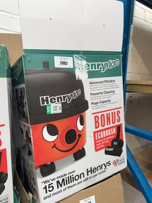 Lot 2082 - Henry Micro vacuum cleaner, boxed