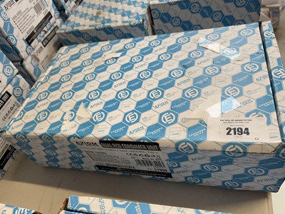 Lot 2194 - Boxed Axiom 18 way dual RCD metal consumer unit