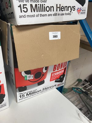 Lot 2083 - Henry Micro vacuum cleaner, boxed