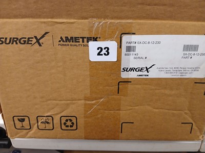 Lot 23 - Surgex SX-DC-8-12-230 AC/DC surge protection...