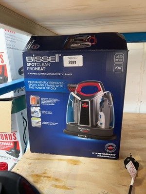 Lot 2091 - Bissell Spot Clean Pro Heat portable carpet...