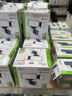 Lot 2246 - 10 Lutec Chimera twin spotlight LED floodlights