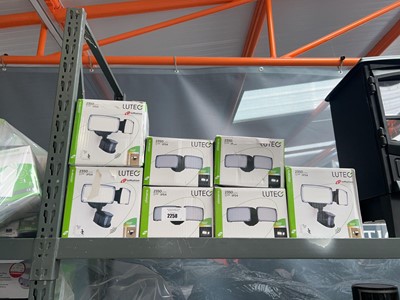 Lot 2258 - 7 Lutec Chimera twin spotlight outdoor LED...