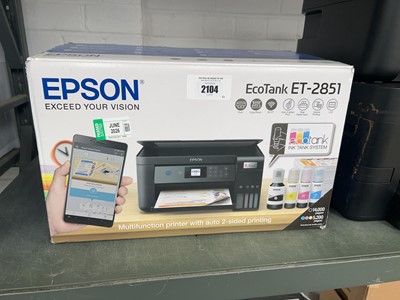 Lot 2104 - Epson ET 2851 Ecotank multi-function printer,...