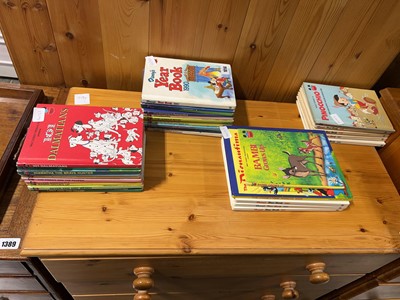 Lot 1014 - Series of books by Walt Disney incl. annuals,...