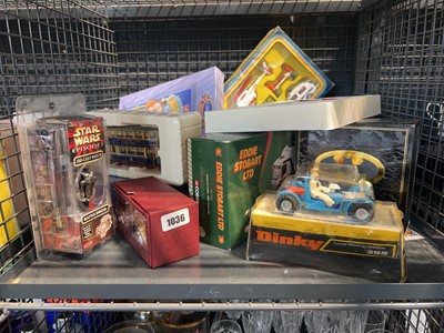 Lot 1036 - Cage containing various die cast collector's...