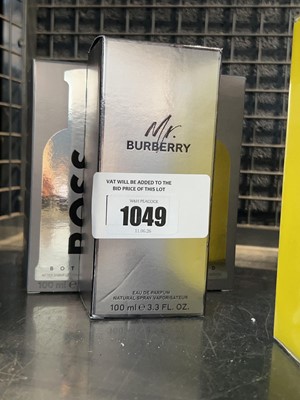 Lot 1049 - Mr Burbery eau de parfum 100ml, boxed and 2...