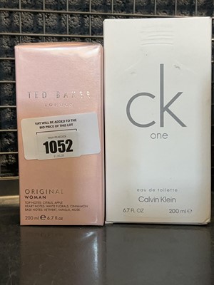 Lot 1052 - Ted Baker Original Woman 200ml (sealed),...