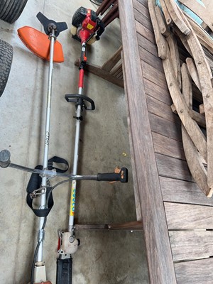 Lot 2323 - Petrol multi-tool with chainsaw attachment