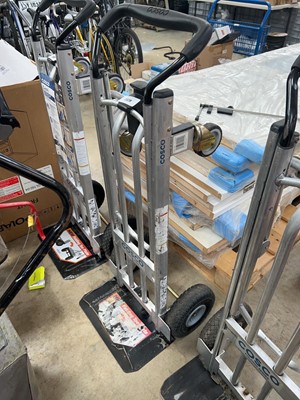 Lot 2329 - Cosco aluminium folding sack barrow/ platform...