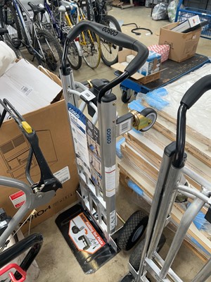 Lot 2330 - Cosco aluminium folding sack barrow/ platform...