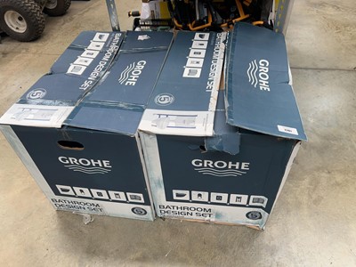 Lot 2281 - Boxed Grohe all inclusive bathroom design set...