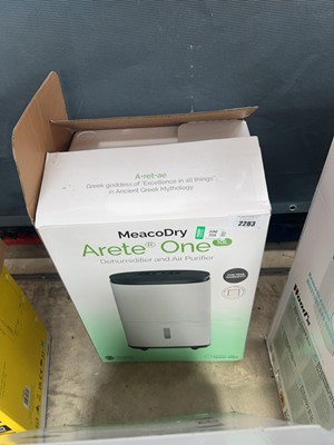 Lot 2283 - Boxed Meaco Dry Arete 1 10L dehumidifier and...