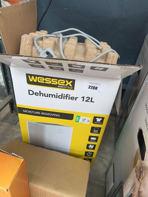 Lot 2288 - Boxed Wessex 12L electric humidifier