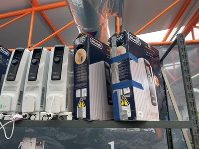Lot 2296 - 5 Delonghi Dragon 4 Pro electric oil filled...