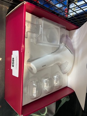 Lot 1059 - Philips Lumea laser hair removal tool,...