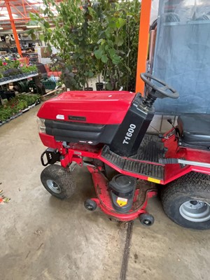Lot 2449 - Westwood T1600 petrol ride on lawnmower with...