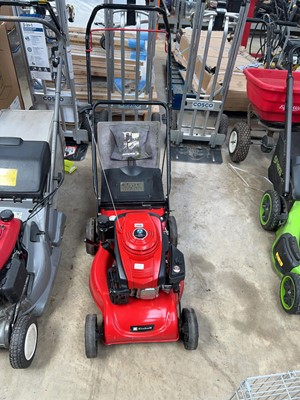 Lot 2313 - Einhell hand propelled petrol lawnmower with...
