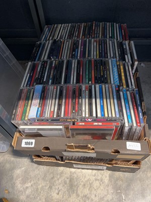 Lot 1069 - 2 trays of CDs