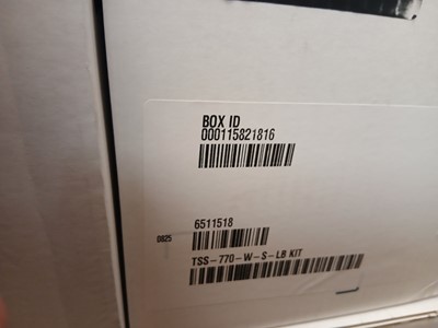 Lot 128 - 2 boxed sets of Crestron touch panel room...